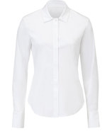 White Long Sleeve Freja Wealth Blouse