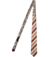 Multicolored Striped Silk Tie