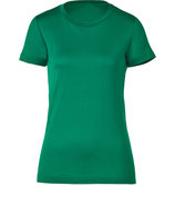 Bottle Green Printed Back Tee