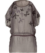 Siamese Silk Chiffon Top