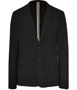 Black Cotton Phillips Blazer