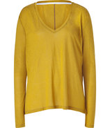 Chartreuse Darby V-Neck T-Shirt