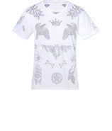 Soft White Creature Printed T-Shirt