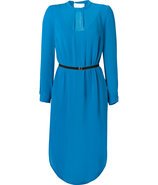 Ocean Blue Belted Ulfaria Dress