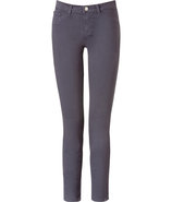 Plum Mid Rise Skinny Capri