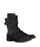 Black Fur-Lined Boots