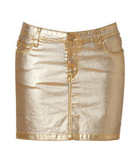 Golden Mini-Skirt