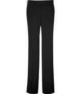 Black Crepe Wide Leg Hudson Pant