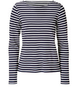 Navy/White Nivanta Top