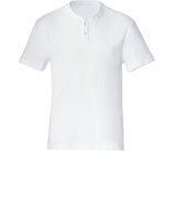 White Classic Henley