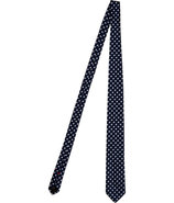 Navy Floral Silk Tie