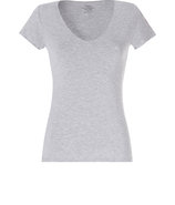 Heather Grey S/S V-Neck T-Shirt