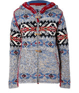 Grey-Multi Ardee Wool Cardigan