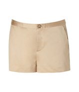 Golden Khaki Sateen Short