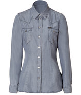Silver grey western shirt