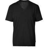 Black S/S V-Neck T-Shirt