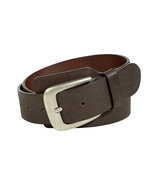 Brown Silver Buckle Belt