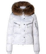 White Polok Down Jacket