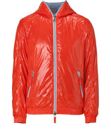 Melograno Orange Full Zip Alete Jacket