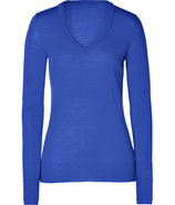 Royal Blue Kongo V-Neck Pullover