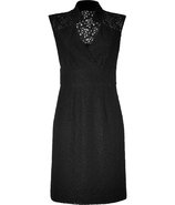 Black Lace Sheath Dress