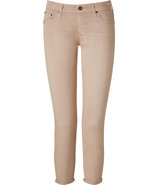 The Looker Sand Cropped Skinny Jeans