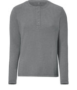 Grey Henley Sweatshirt