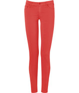 The Looker Red Denim Skinny Jeans