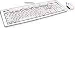 iKey Slim Combo - USB Slim Keyboard with 2-Port US