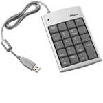 Numeric Keypad with 2-Port Hub PAUK10U
