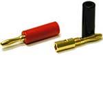 C2G Screw-On Speaker Banana Plugs, 4-Pack 29785