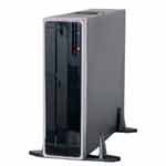 Chassis, Desktop Slimline, 3 Bays, MATX, 220W PS,