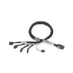 Mini SASx4 to SATA 4x1 Cable, 1m 2247100-R