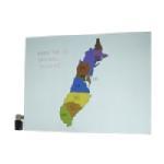 Elite 4'x10' Self-Adhesive Dry Erase Board iWB4x10