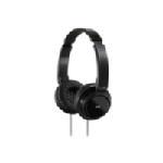 JVC RipTidz On-Ear Headphones, Foldable, Black HAS