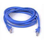 Belkin Cat6 UTP Patch Cable, Blue, Snagless, 10ft