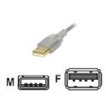 High-Speed USB 2.0 Extension Cable (M-F), 6ft
