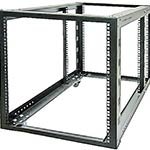 StarTech.com 12U 4 Post Server Equipment Open Fram