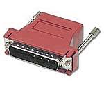 C2G RJ45/DB25M Modular Adapter Red 02939