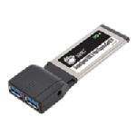 SuperSpeed USB 3.0 2-port ExpressCard JU-EC0311-S1