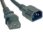Tripp Lite Heavy Duty Power Cable, 14AWG, C13 to C