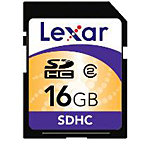 Lexar Media, Inc. Lexar 16GB SDHC Flash Memory Car