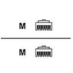 HP Cat5e UTP Patch Cable 7ft C7535A