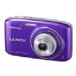 Lumix DMC-S2 Digital Camera, 14.1MP, 4x Zoom, Viol