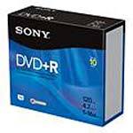 Sony 16x 4.7GB DVD+R Media (10-pack Jewel Cases)