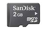 2GB microSD Memory Card SDSDQ-002G-A11M