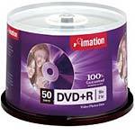 Imation 16x 4.7GB DVD+R Media (50-pack