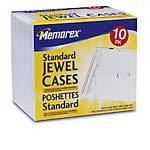 CD/DVD Jewel Cases 10-pack 32021901CP4