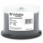 Verbatim 4.7GB 16X White Inkjet DVD-R Media (50-pa