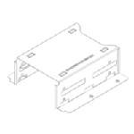 HDD RETENTION BRACKET FOR UP TO 2 X 2.5 INCH HDD M